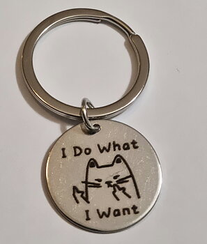 Brosch  "I do what  I want " FRAKTFRITT