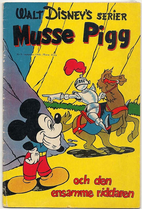 Walt Disney's Serier 1955 Nr 9 GD/VG