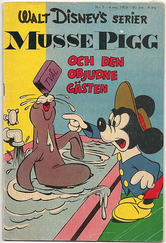 Walt Disney's Serier 1956 Nr 5 VG-