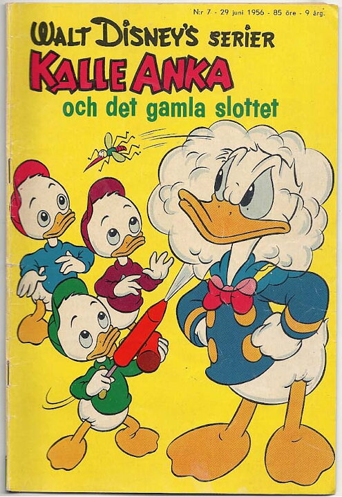 Walt Disney's Serier 1956 Nr 7 VG-