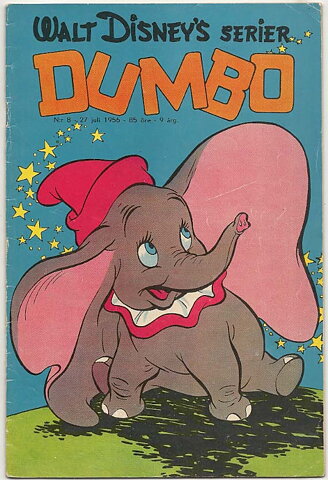 Walt Disney's Serier 1956 Nr 8 VG
