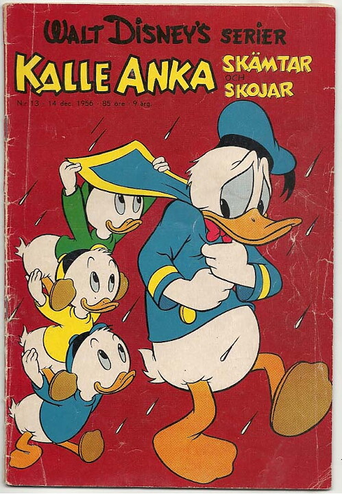 Walt Disney's Serier 1956 Nr 13 GD/VG