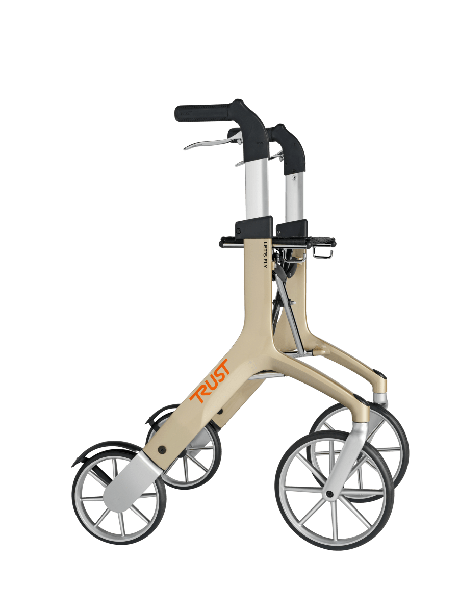 Trust Care - Lets Fly Utomhusrollator - Lättviktsrollator - 4