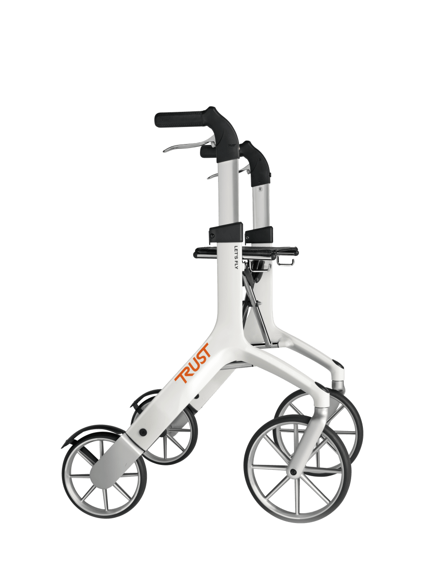 Trust Care - Lets Fly Utomhusrollator - Lättviktsrollator - 6