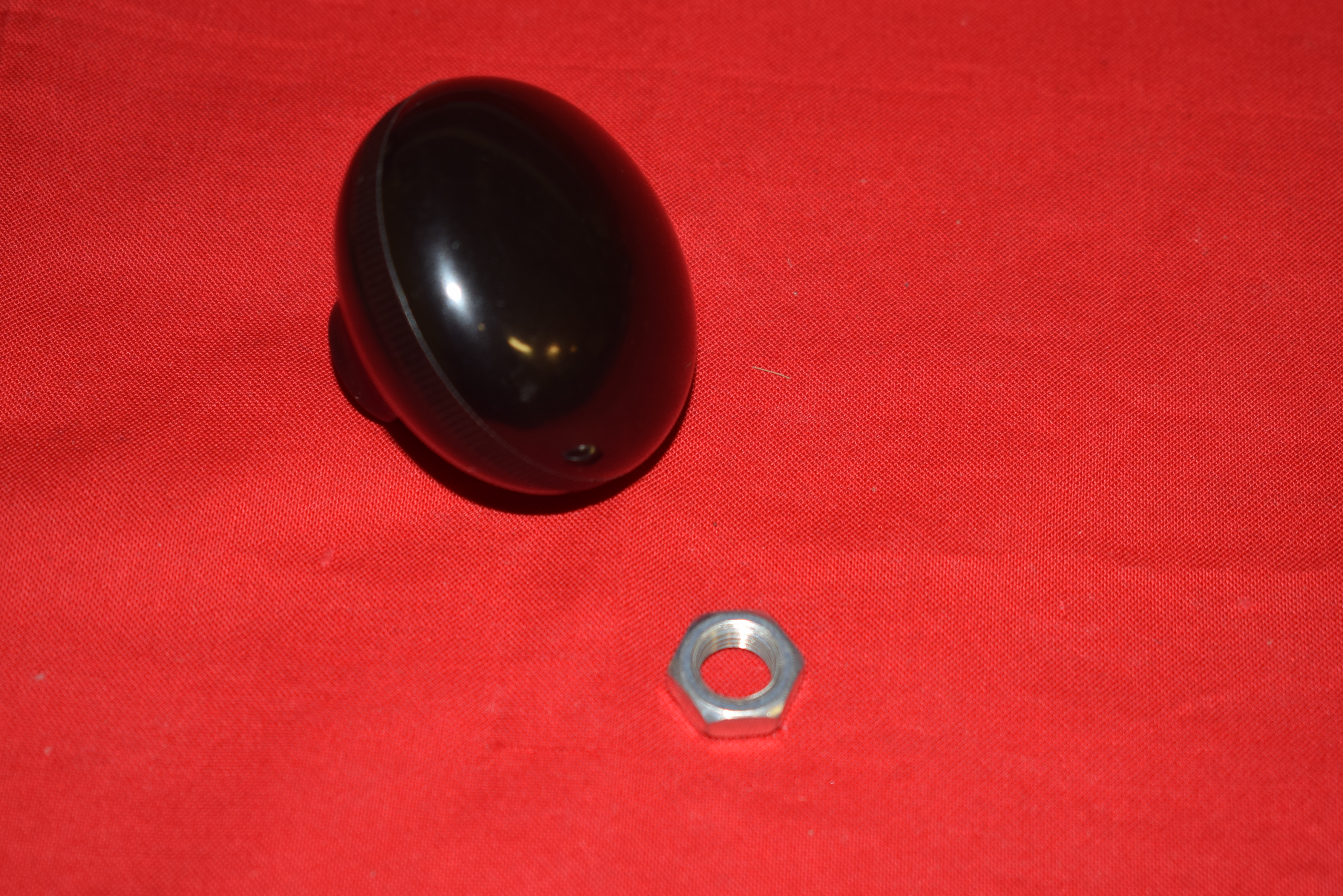 Shifter Knob Indian Black STD with jam nut
