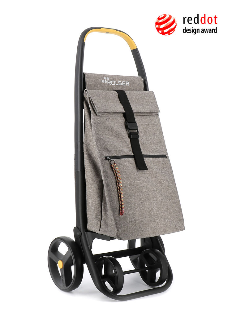 Rolser 8 PLUS Shoppingvagn - 4 hjul, ihopfällbar, 100% återvunnen (Flera färger)