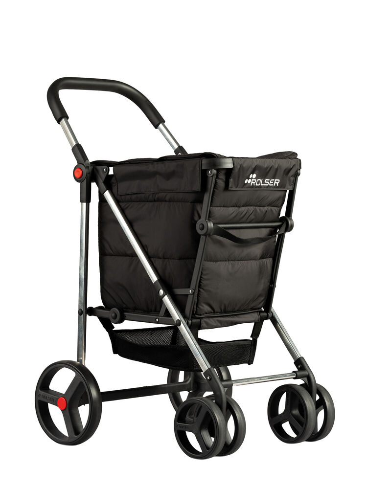 Rolser 4B Basket Shoppingvagn - 4 hjul, ihopfällbar
