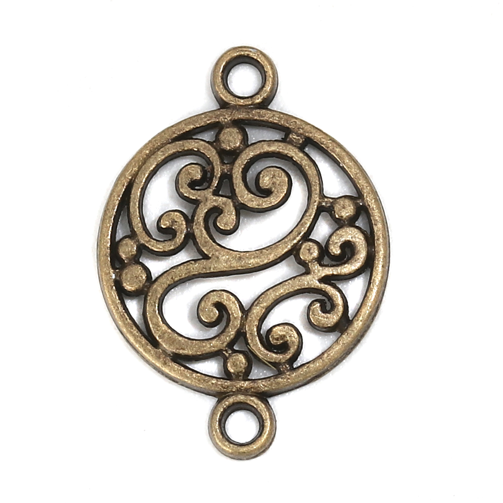 Connector , Bronze Swirl