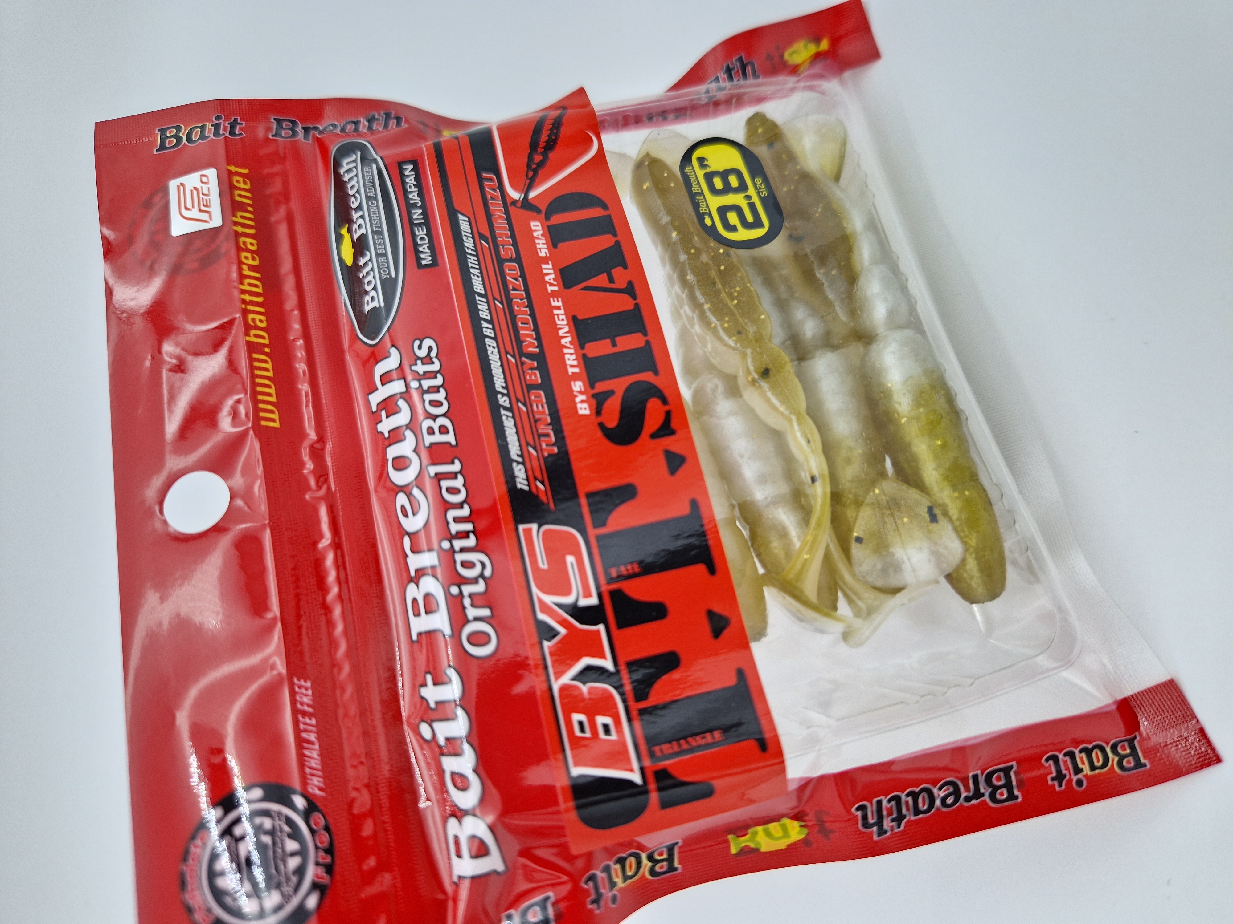 Bait Breath Bys T.T. Shad 2.8'' 7,1 cm 7-pack - 5