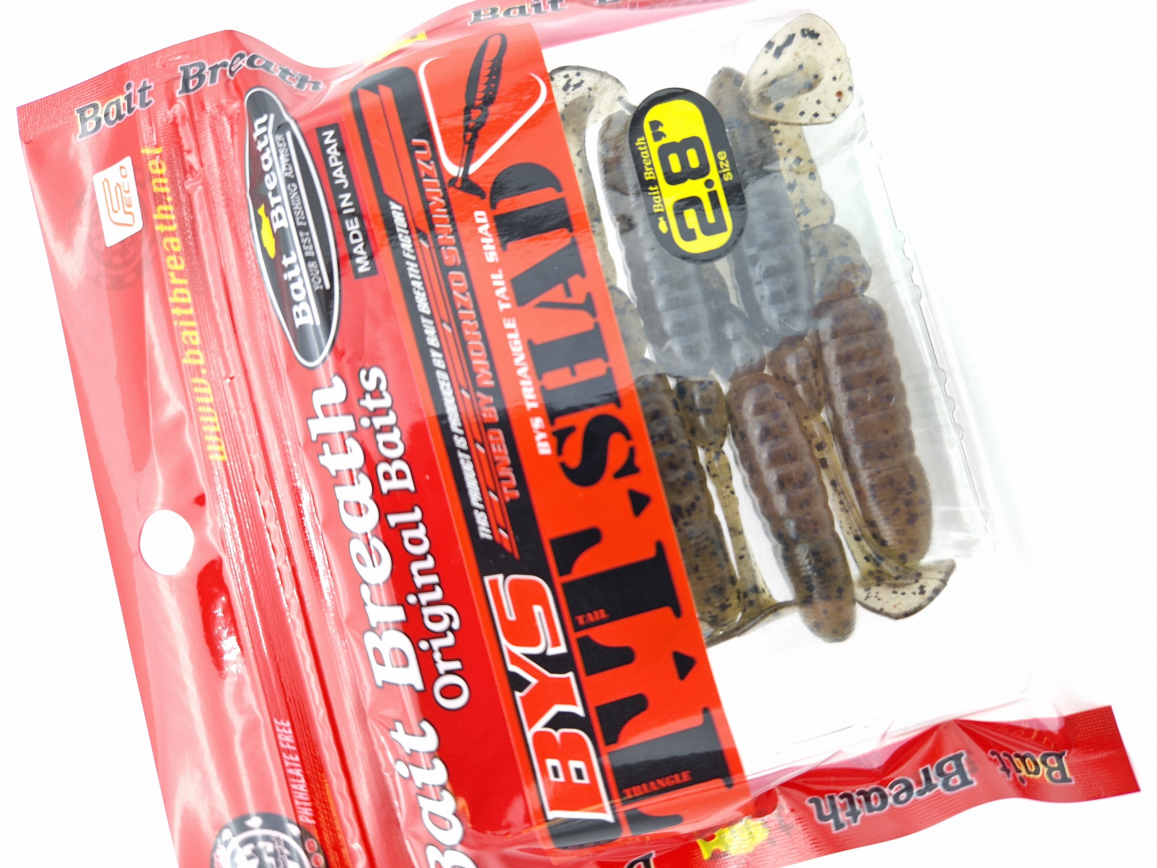 Bait Breath Bys T.T. Shad 2.8'' 7,1 cm 7-pack - 2