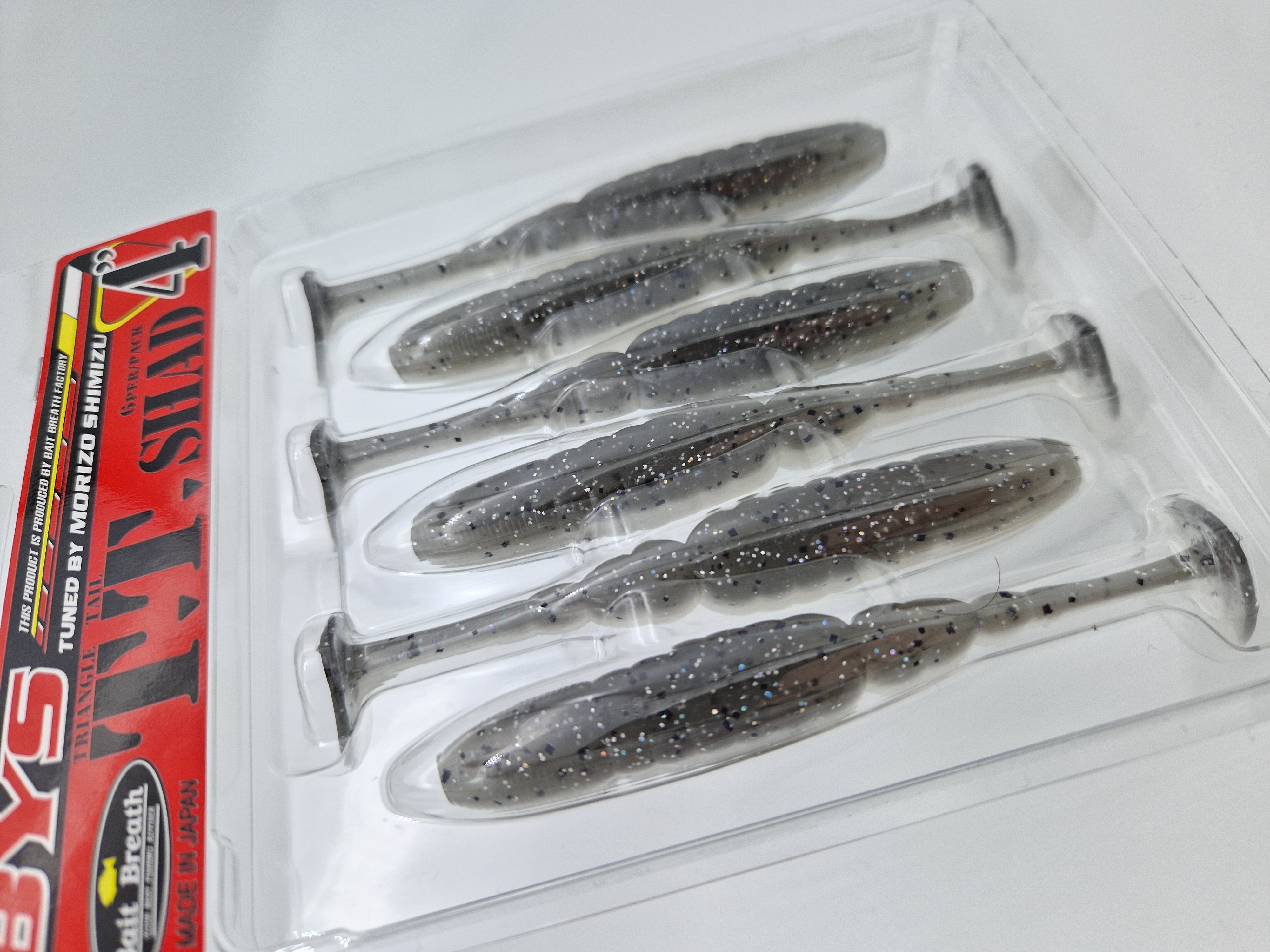Bait Breath Bys T.T. Shad  4'' 10 cm 6-pack - 5