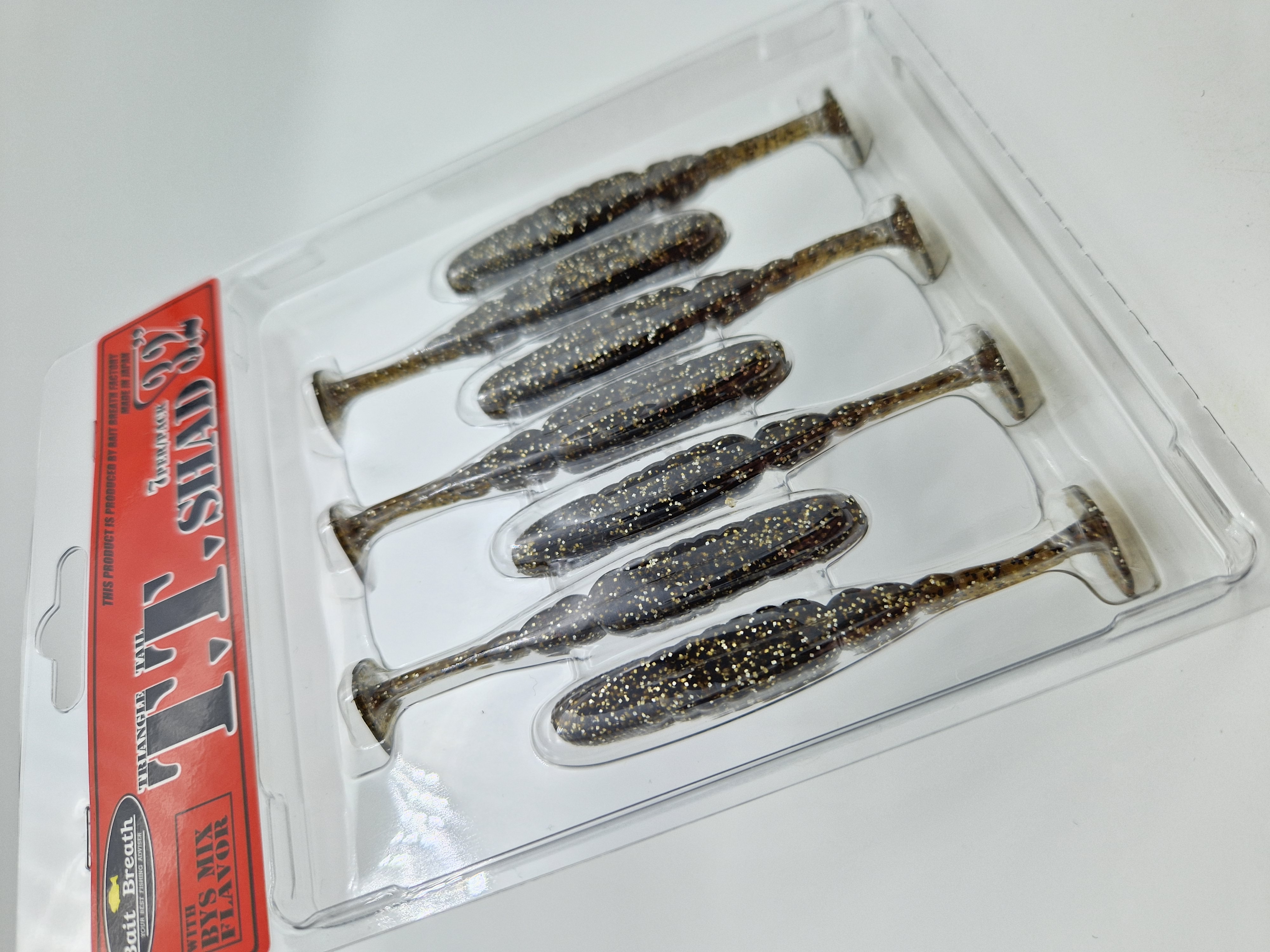 Bait Breath Bys T.T. Shad  3.2'' 8,1 cm 7-pack - 5