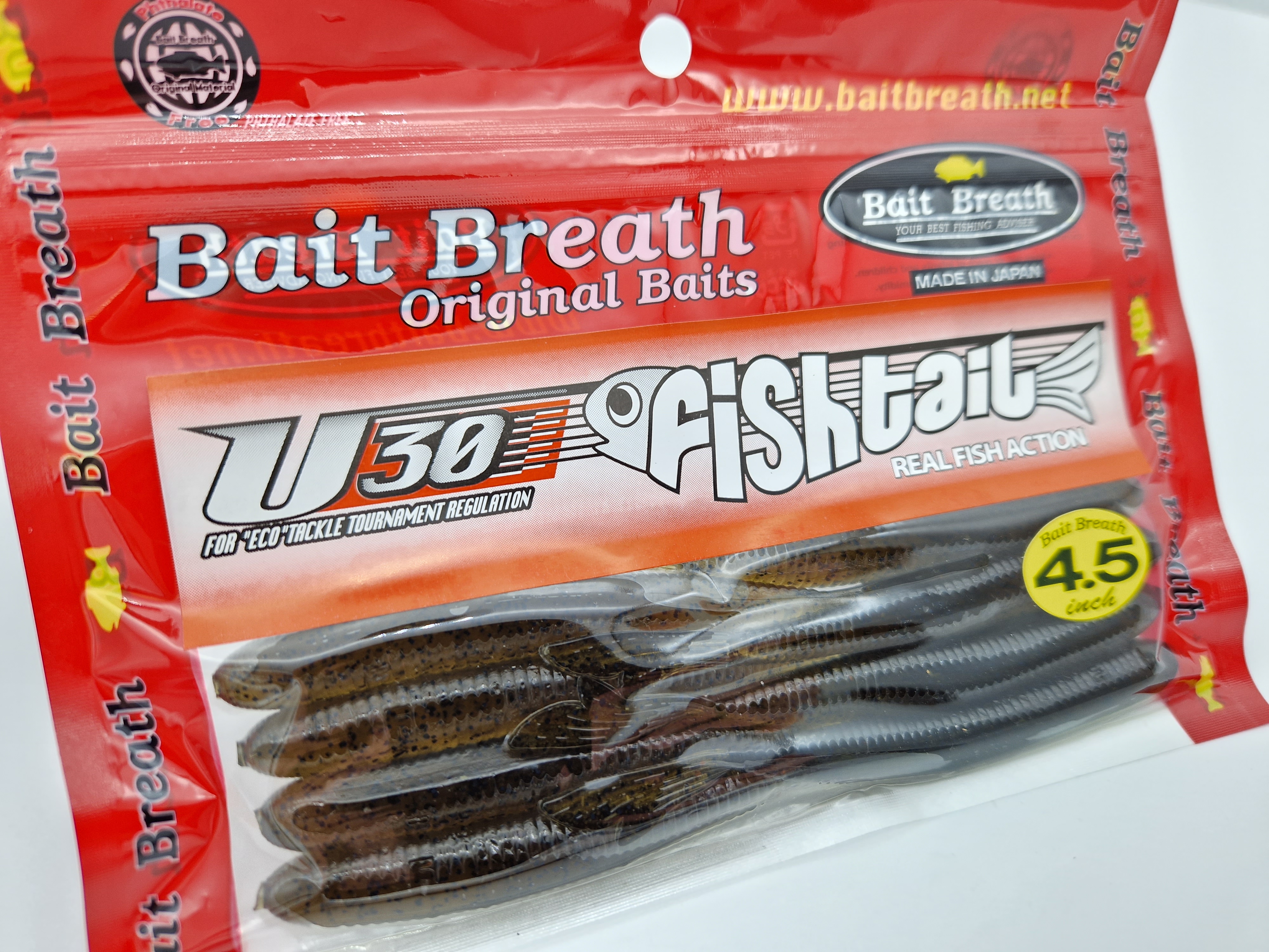 Bait Breath U30 Fish Tail 4.5" 11,4 cm 8-pack - 13