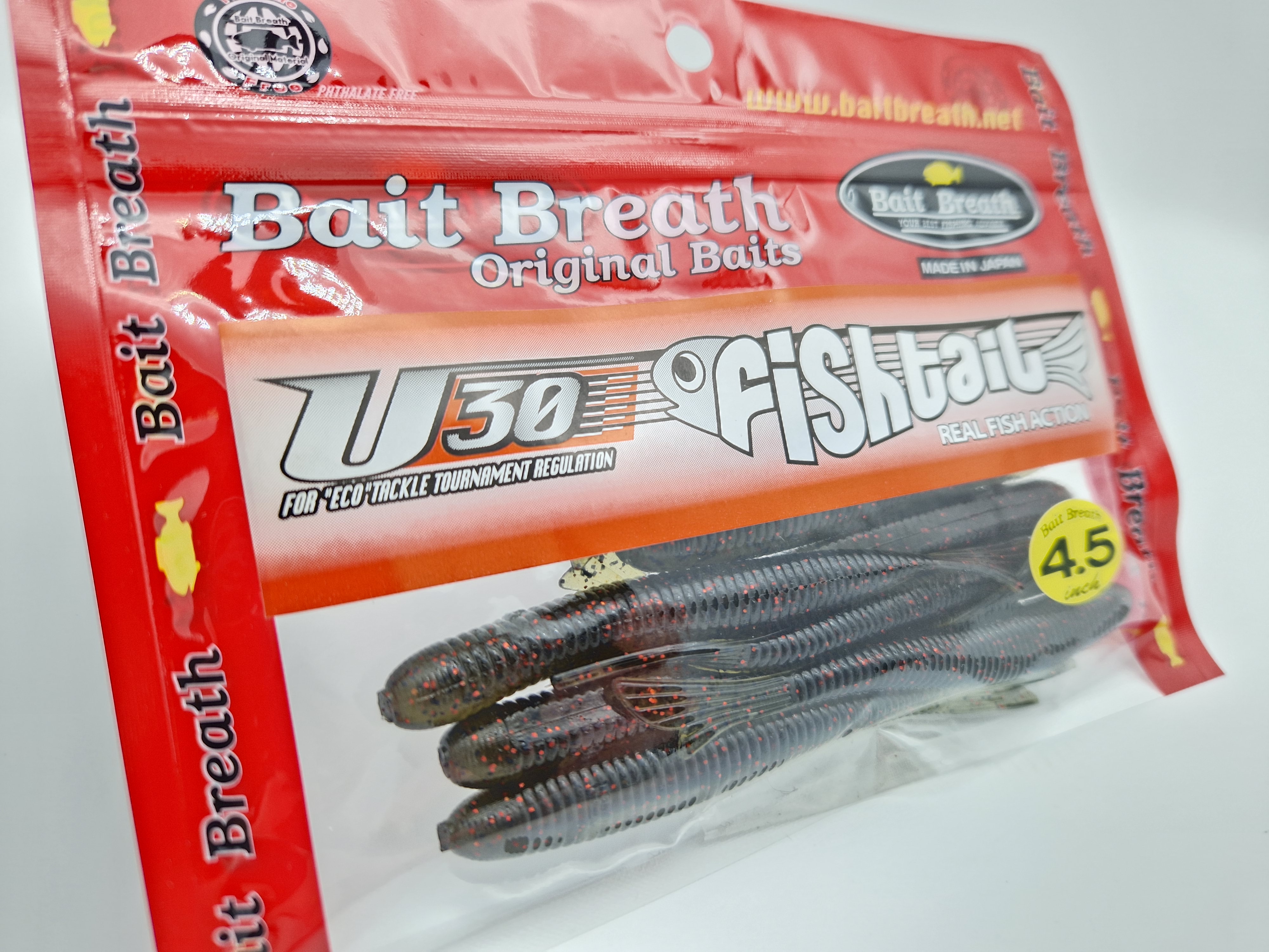 Bait Breath U30 Fish Tail 4.5" 11,4 cm 8-pack - 10