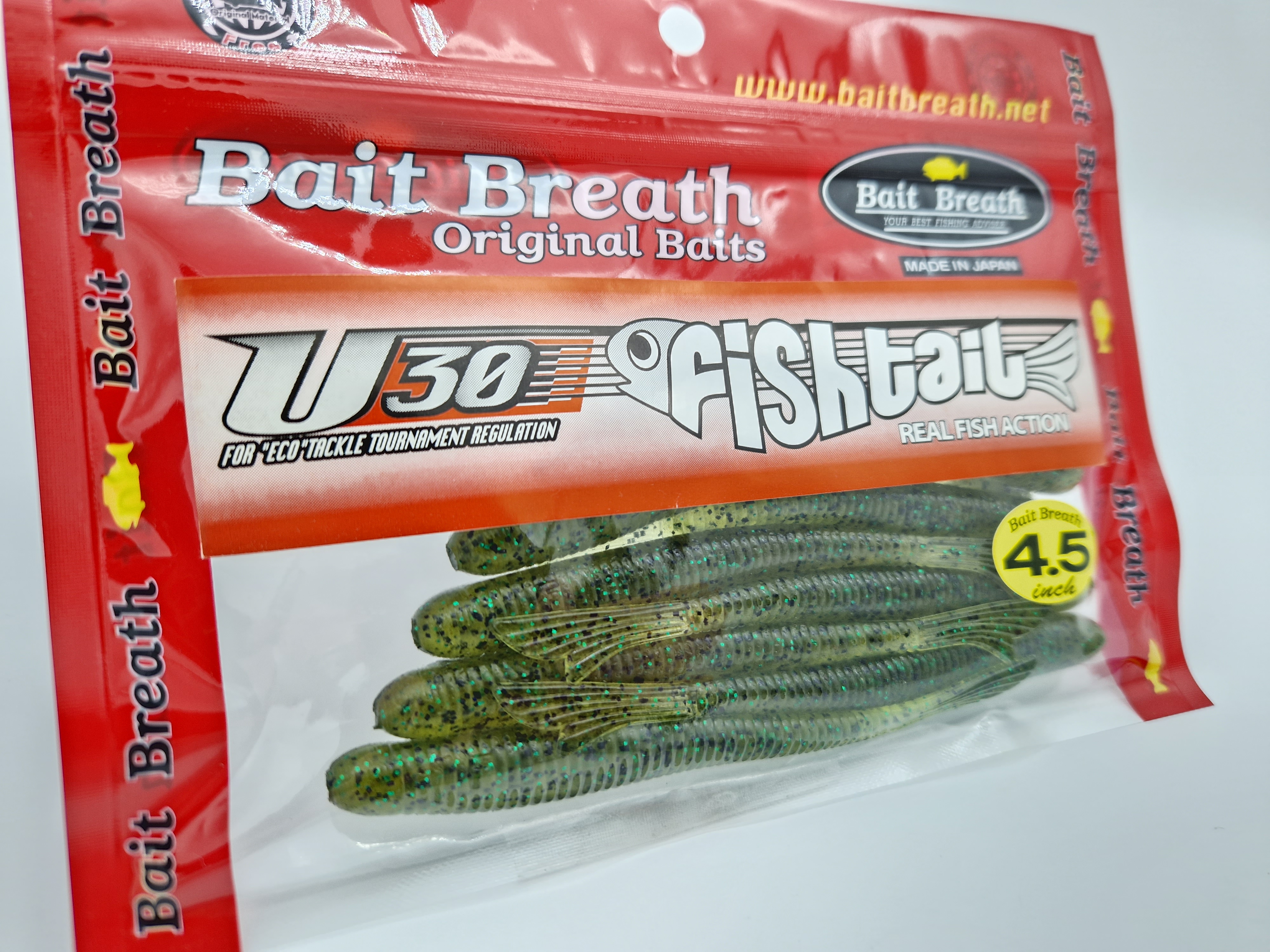 Bait Breath U30 Fish Tail 4.5" 11,4 cm 8-pack - 11