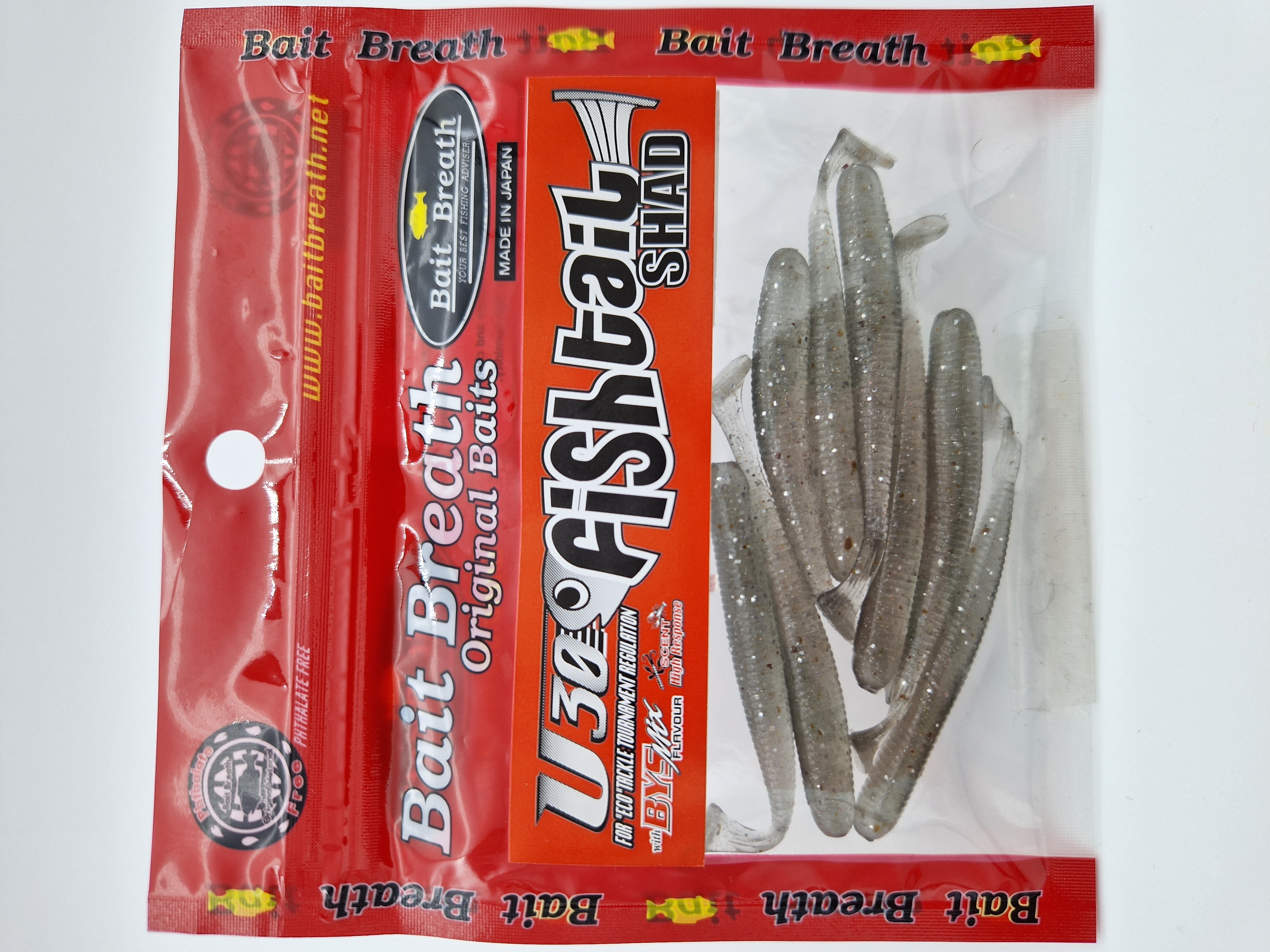 Bait Breath U30 Fish Tail Shad 2,8" 7,1 cm 8-pack - 4