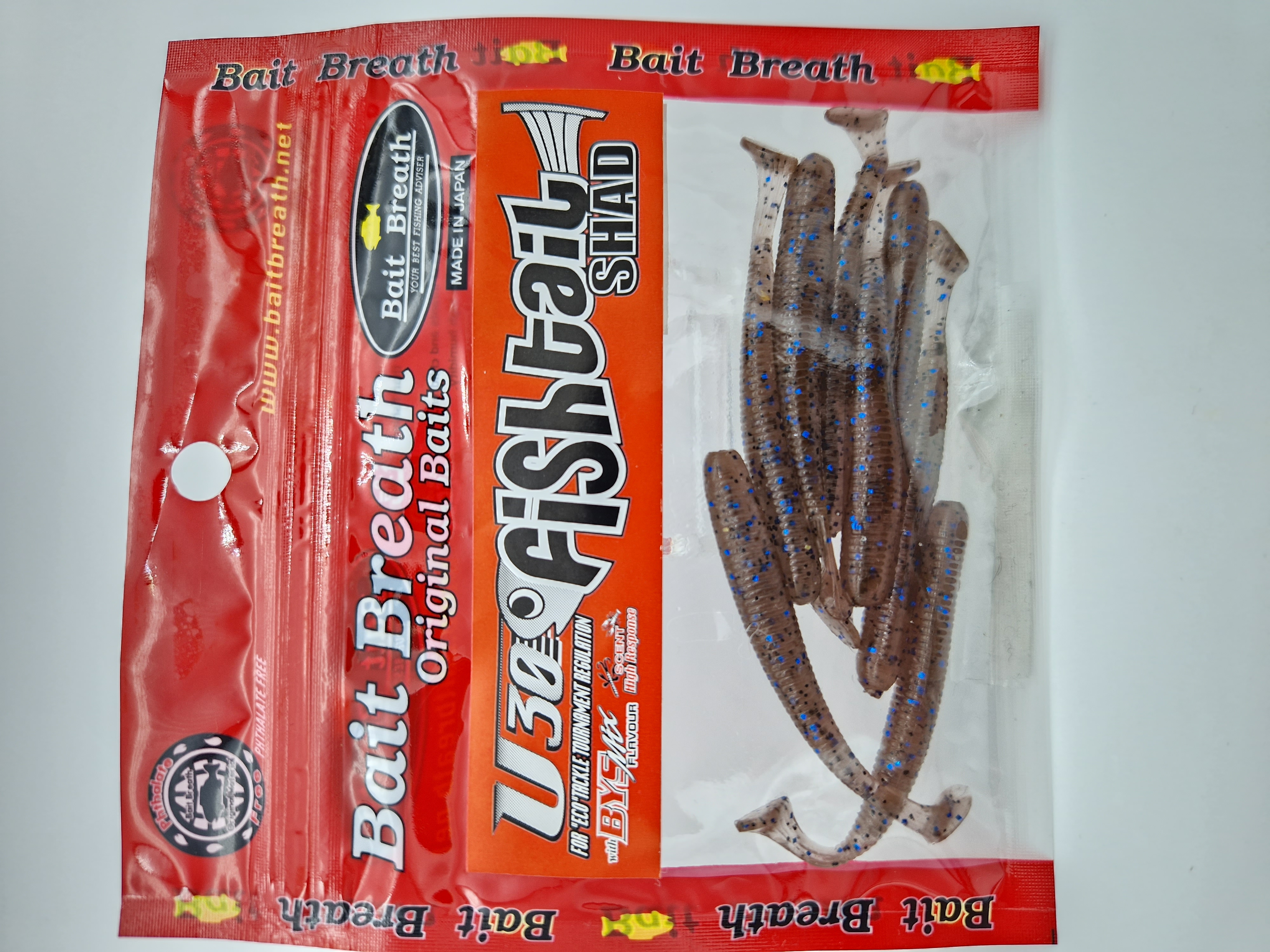 Bait Breath U30 Fish Tail Shad 2,8" 7,1 cm 8-pack - 5