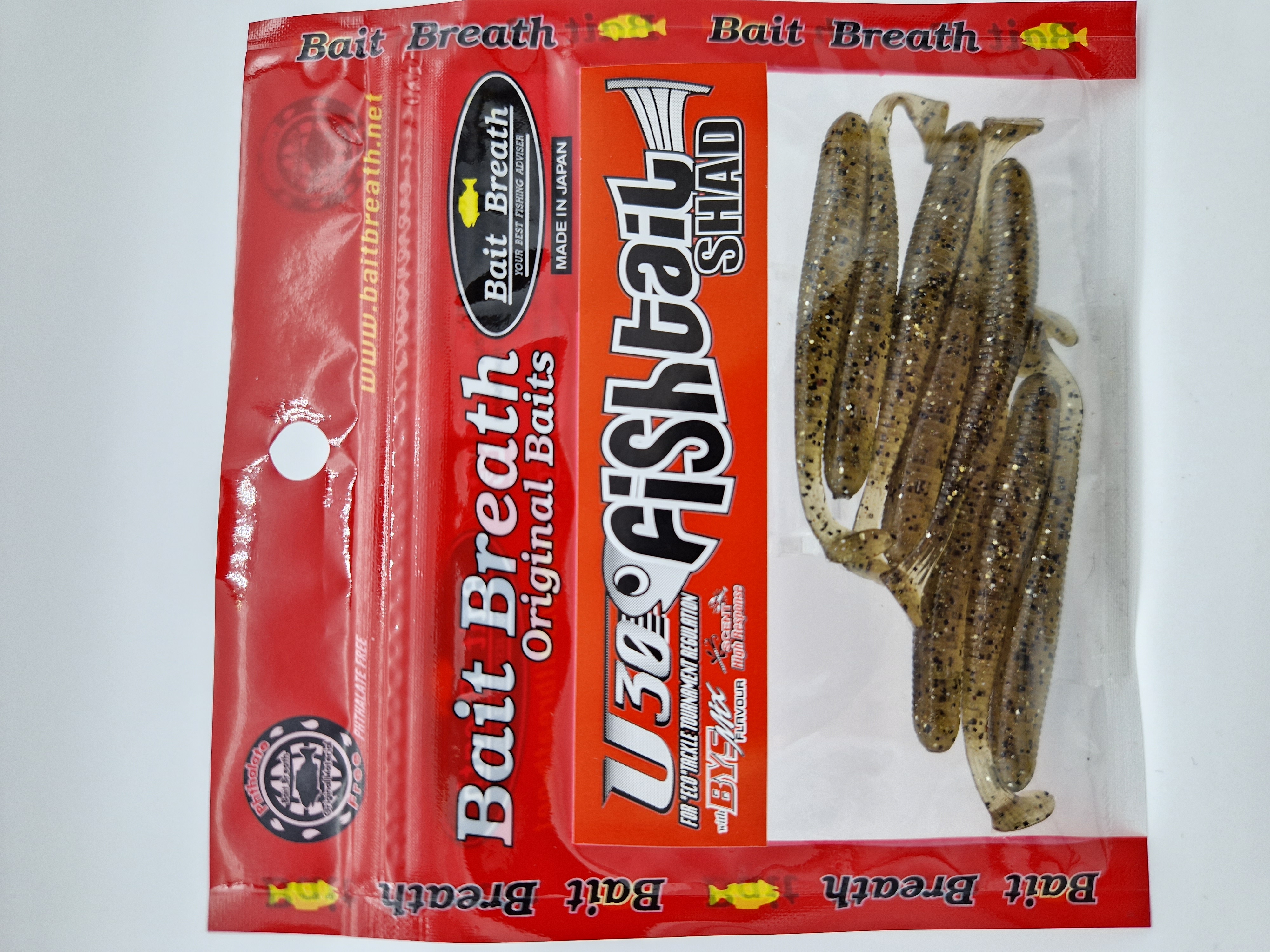 Bait Breath U30 Fish Tail Shad 2,8" 7,1 cm 8-pack - 3