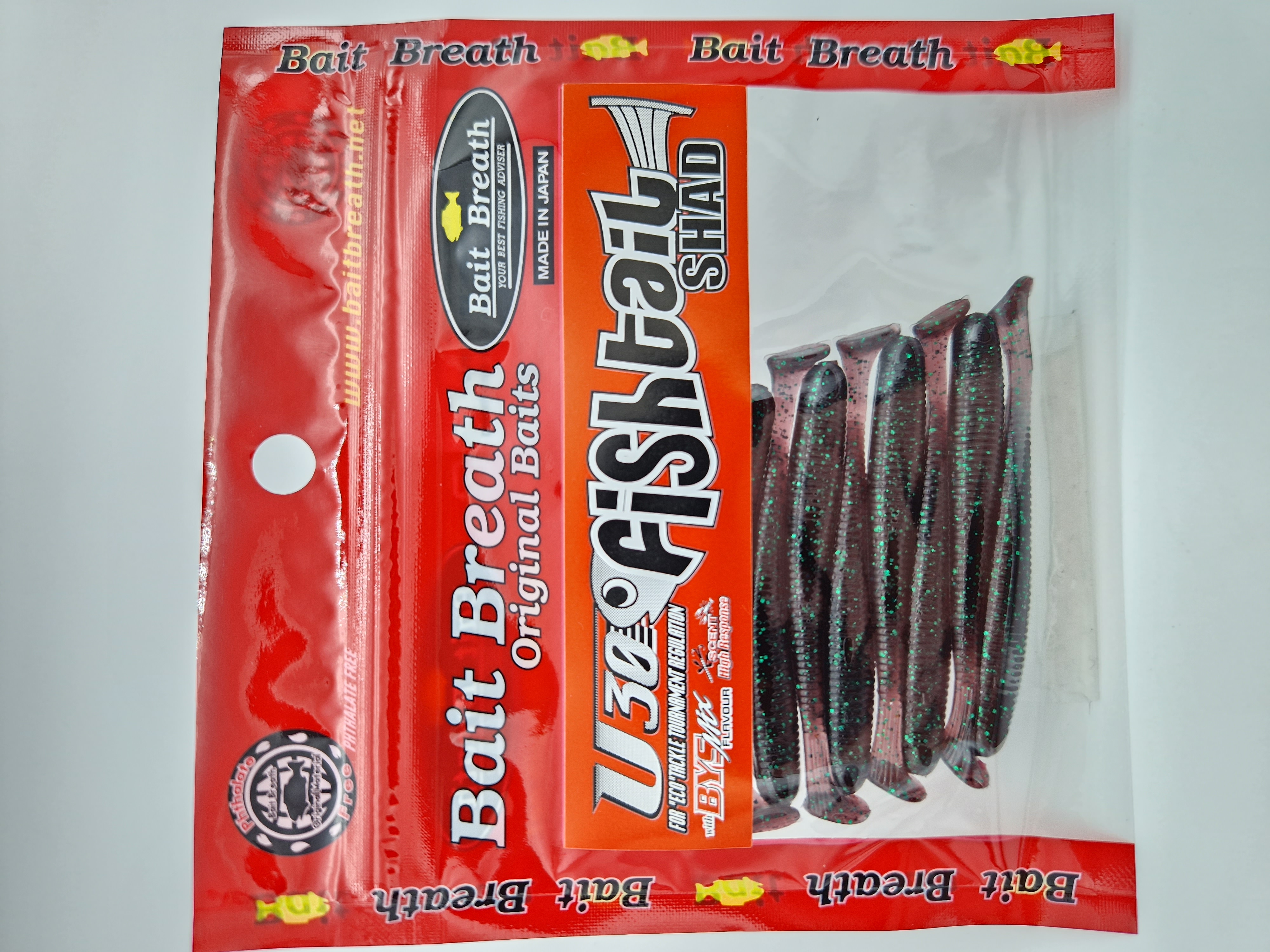 Bait Breath U30 Fish Tail Shad 2,8" 7,1 cm 8-pack - 6