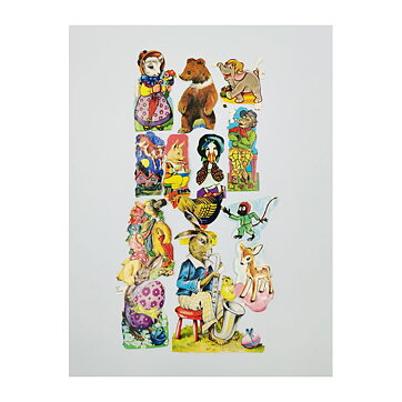 Bookmarks Second Hand - Mixed Animals Vintage