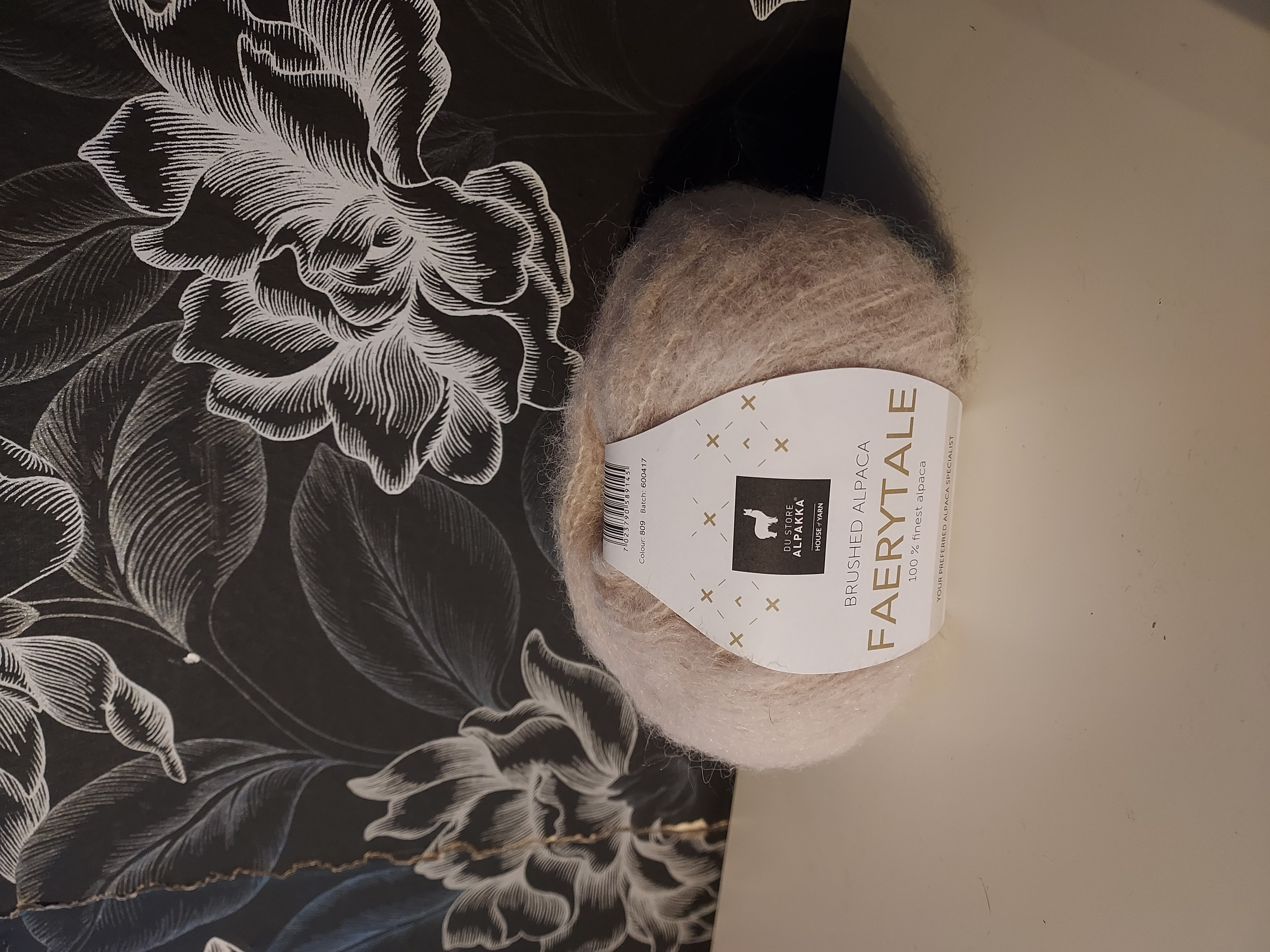 Faerytale 809 latte 100% alpacka 50gr