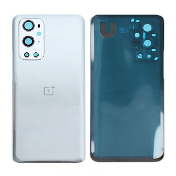 OnePlus 9 Pro Baksida/Batterilucka med tejp - Silver