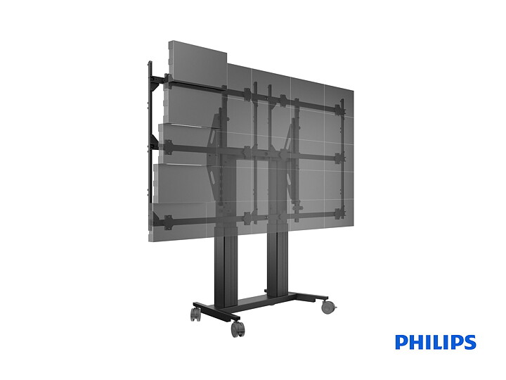 M Pro Series Philips LED Floorstand Motorized 5x5 137"