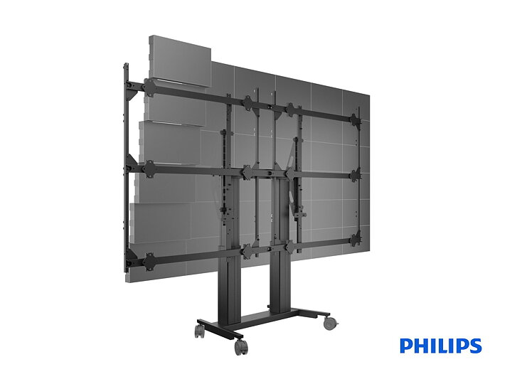 M Pro Series Philips LED Floorstand Motorized 6x6 165"