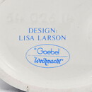 Lisa Larson (Goebel 1987) Blue/White Candleholder Angel 15 cm