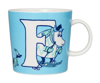 Arabia Moomin mug 40 cl - Letter mug "F"