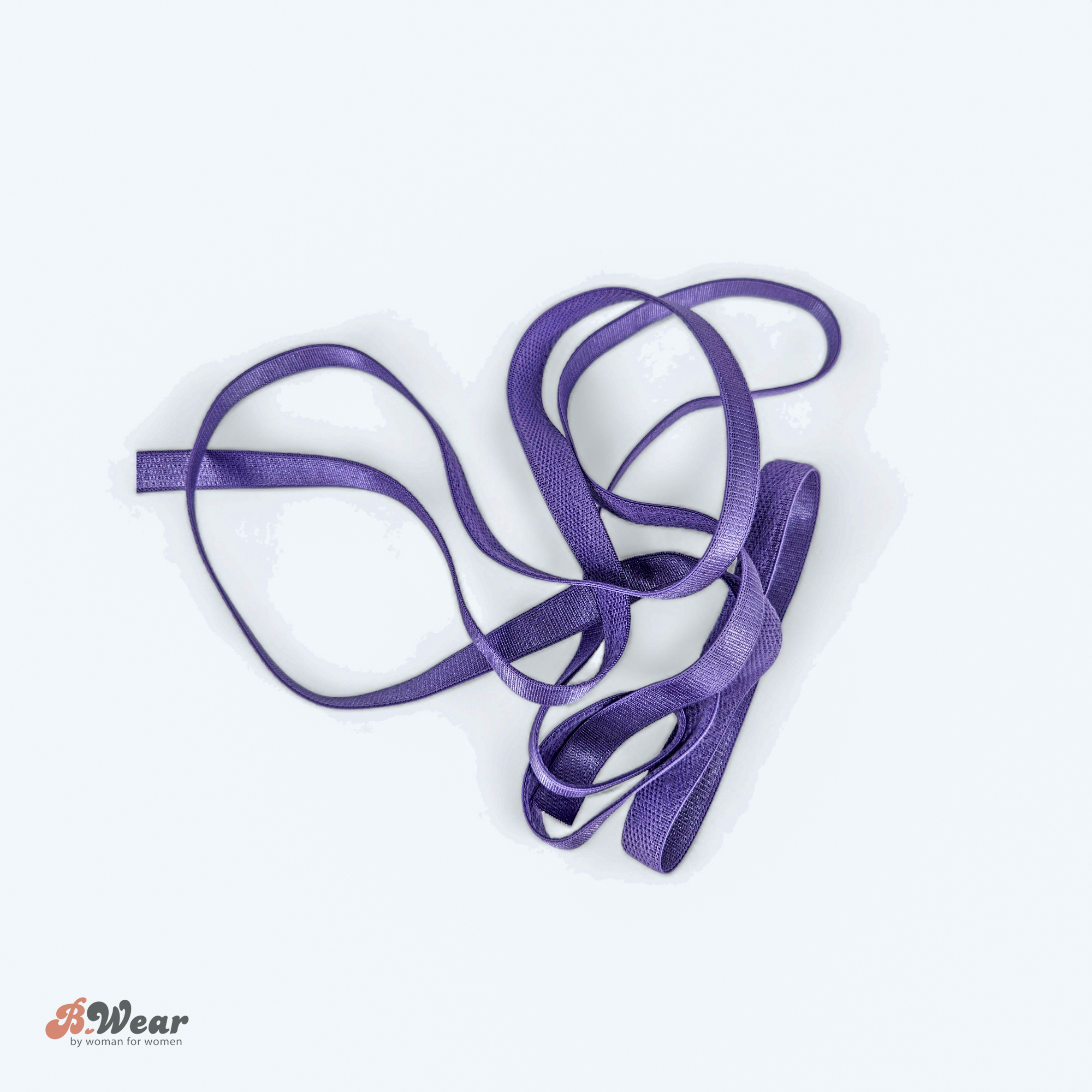 Bra Strap Elastic 12 mm - Lilac