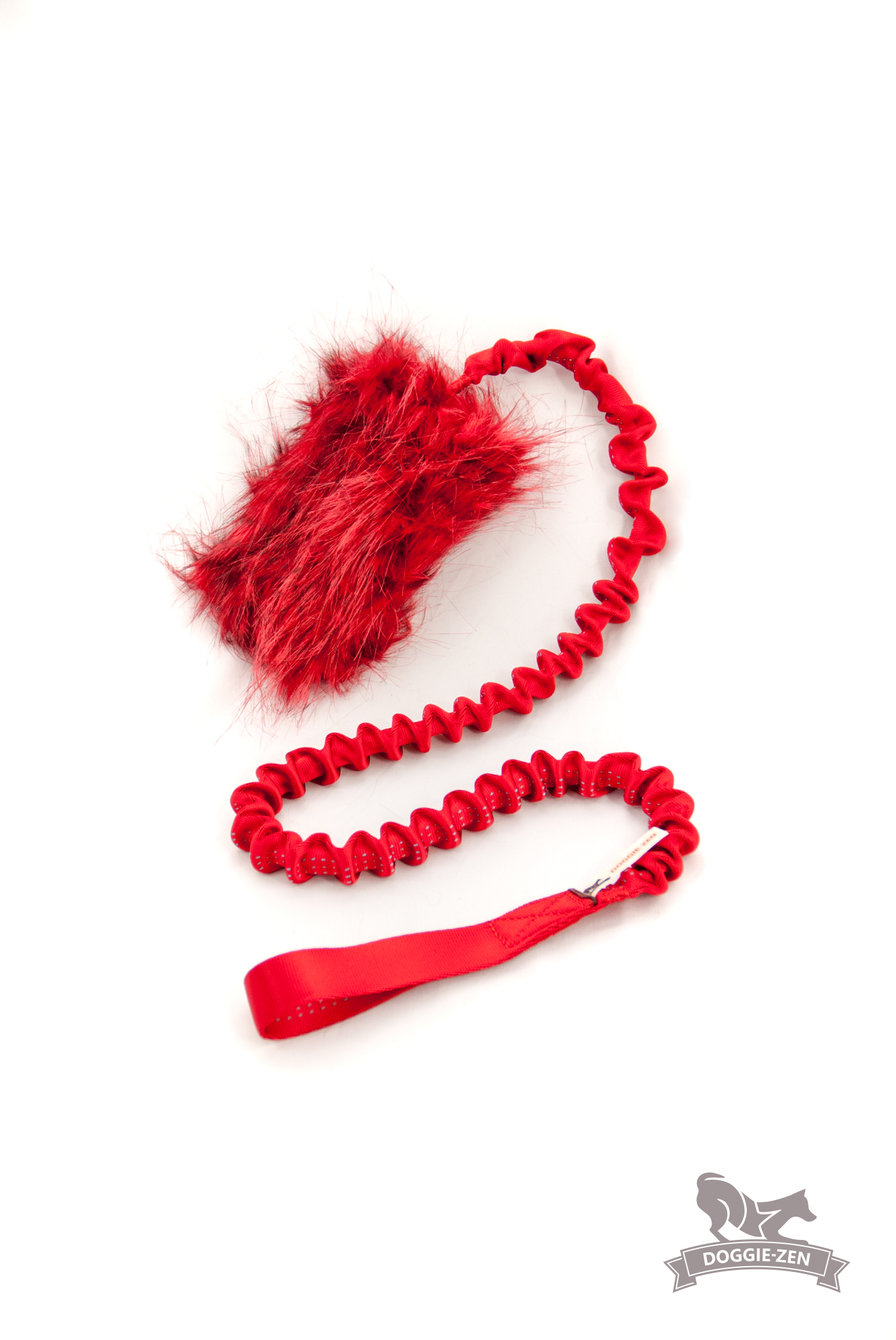 Elastisk prasselbelöningsjagarkampis fuskpäls L - 7