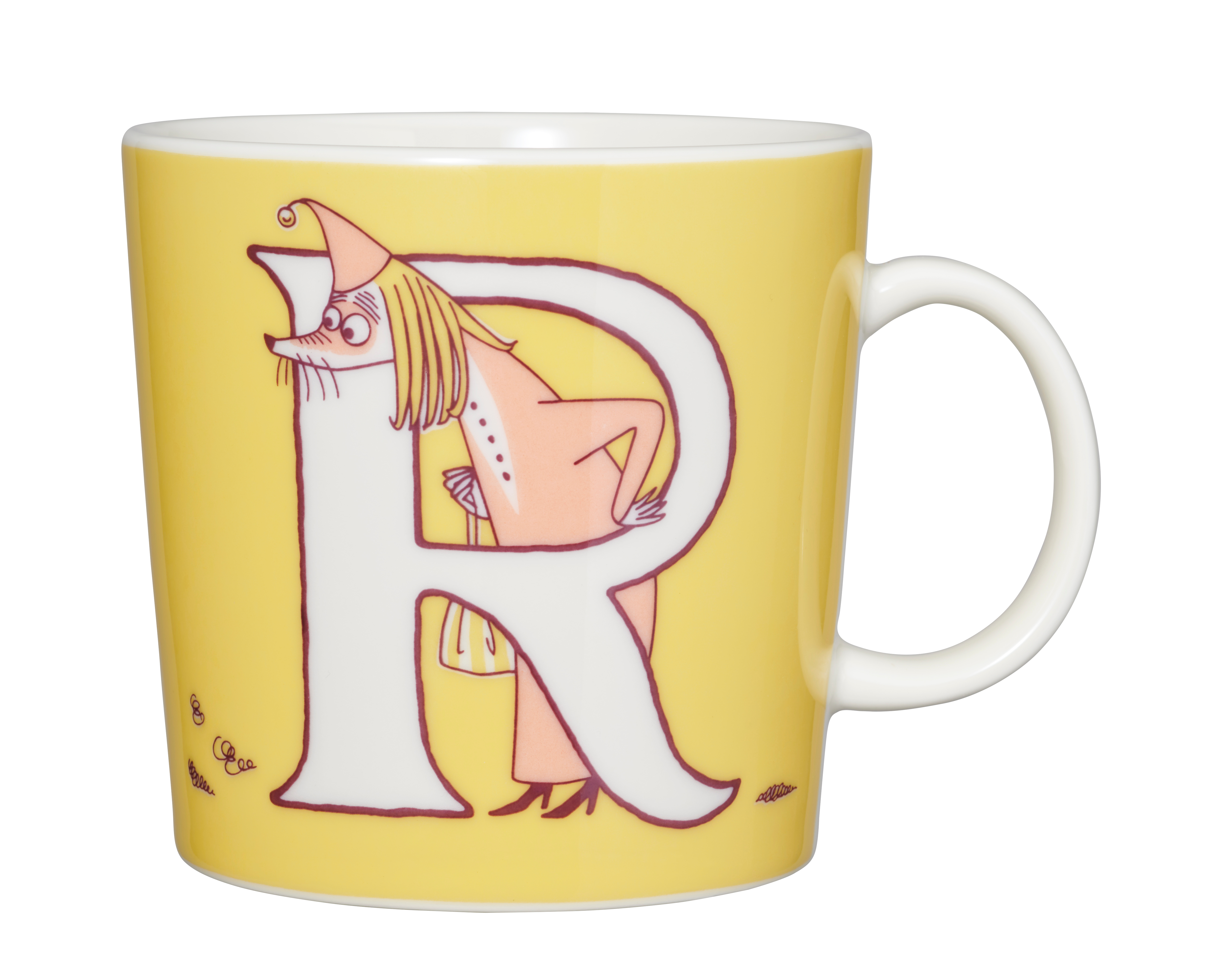 Arabia Moomin mug 40 cl - Letter mug "R"