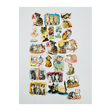 Bookmarks Second Hand - Cats Vintage Set 1