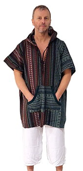 Tribal Väv - Poncho 