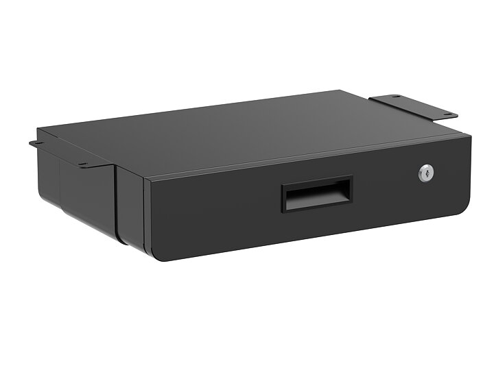 M Under Desk Drawer Lockable, Black