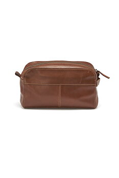 DERBY OF SWEDEN   Leather Line Toilet Case