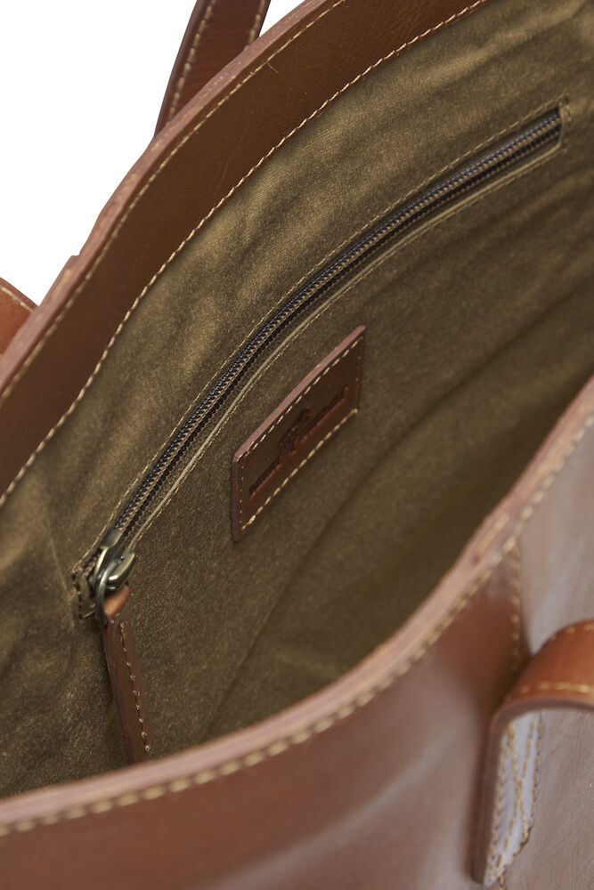 DERBY OF SWEDEN   Leather Line Tote Ba - 2