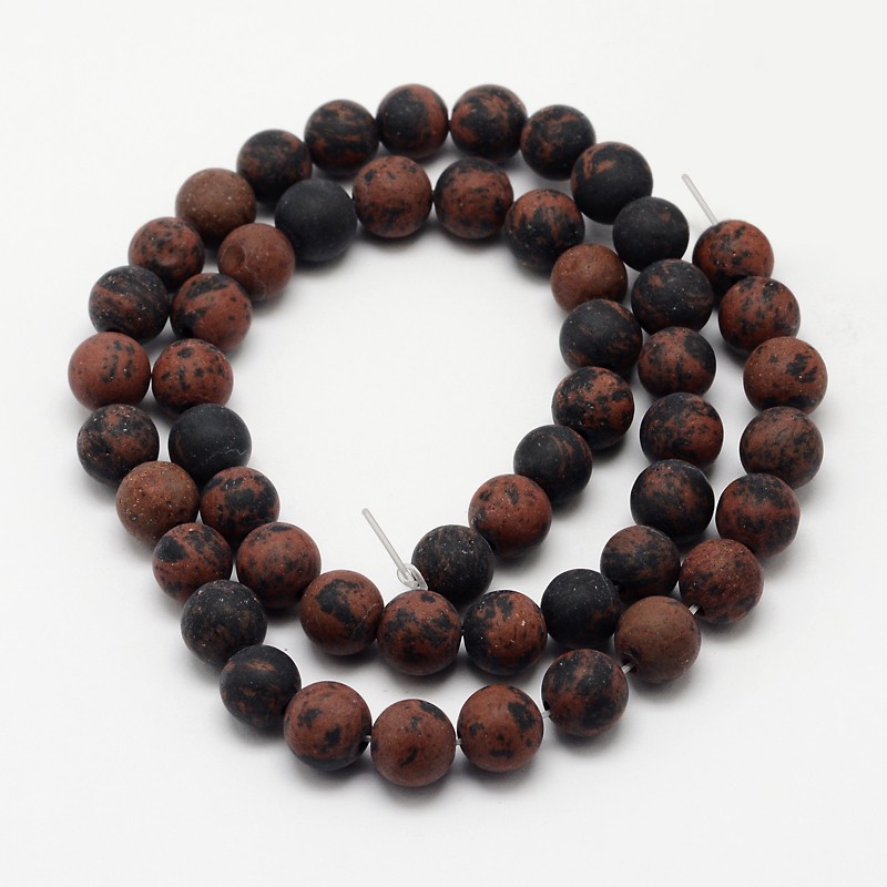 Mahogany obsidian 6 mm 