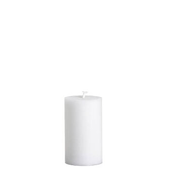 Blockljus Vit 7x15 cm Stearin 