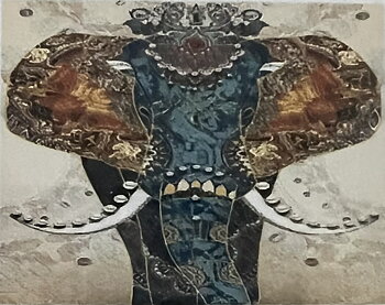 Elefant Målning,  Diamond Picture Diamond Painting