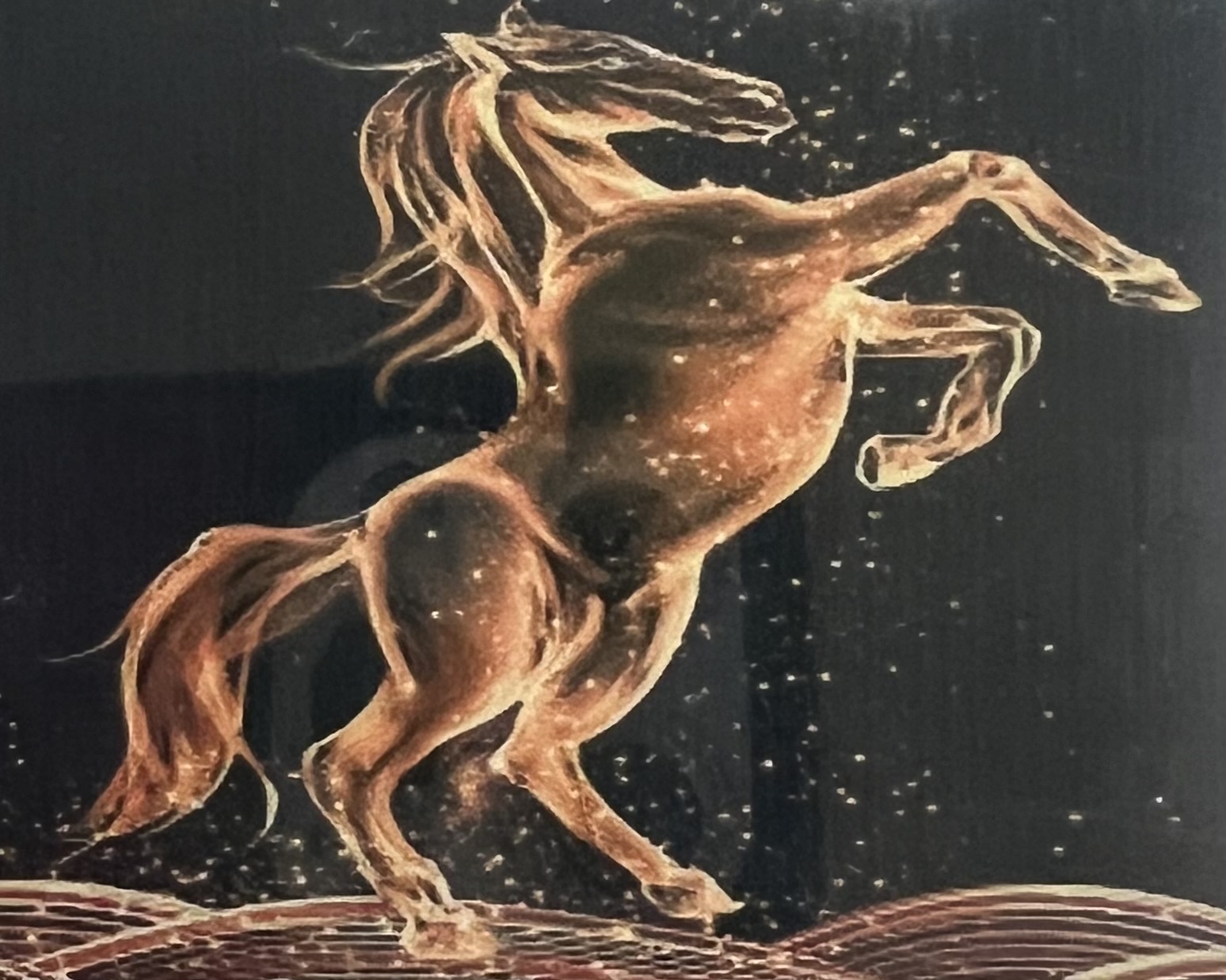 Stegrande Häst,  Diamond Picture Diamond Painting