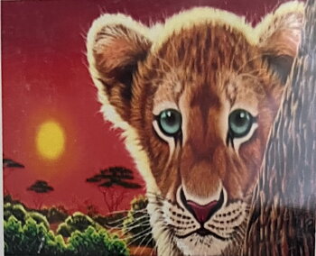 Lion Cubb,  Diamond Picture Diamond Painting