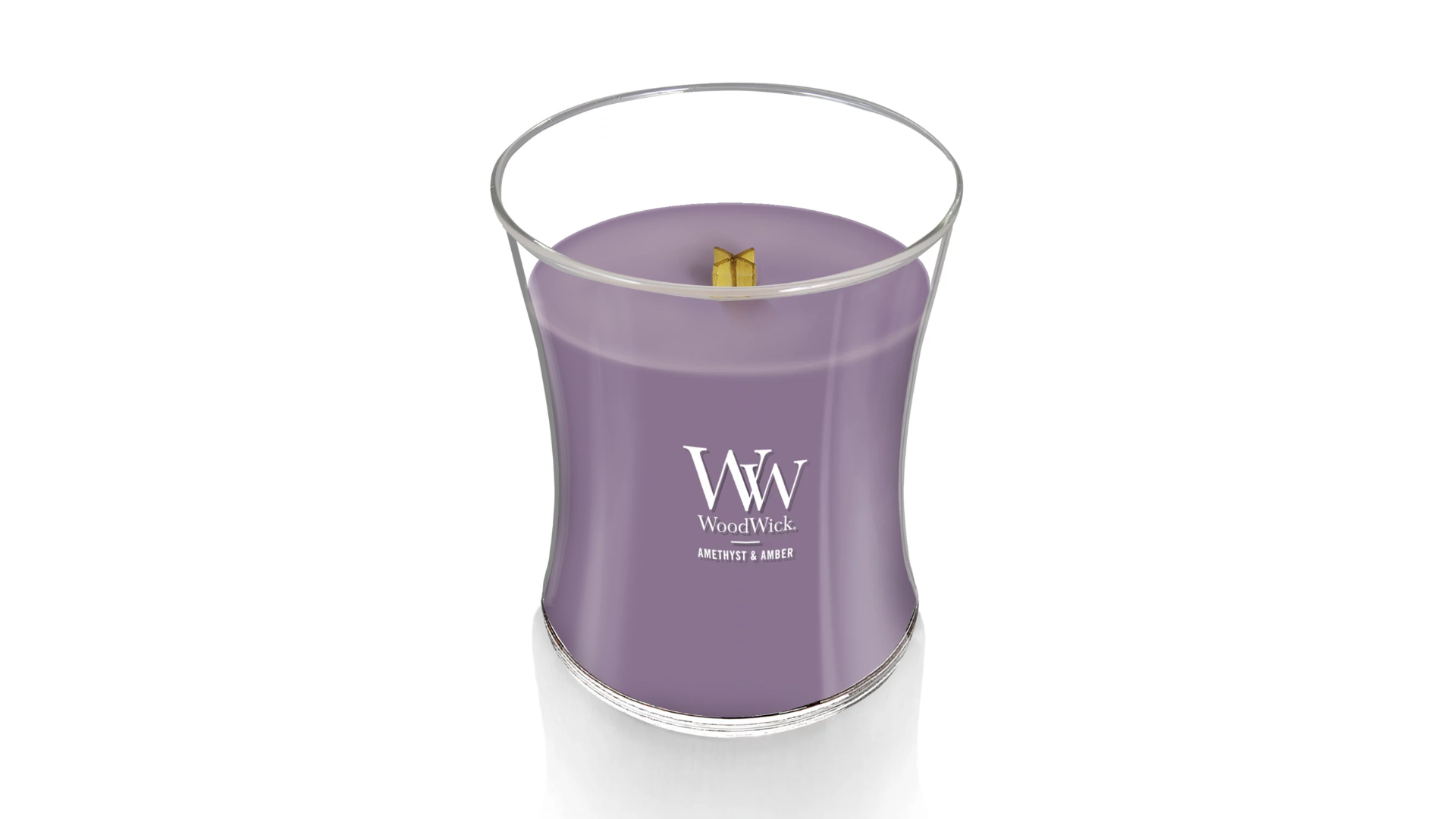 Woodwick Amethyst & Amber Mini