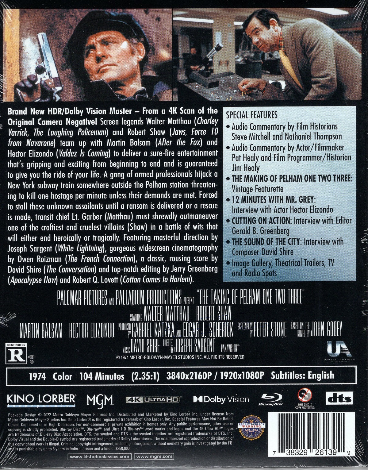 Taking of Pelham One Two Tree (ej svensk text) (4K Ultra HD + Blu-ray) - 2