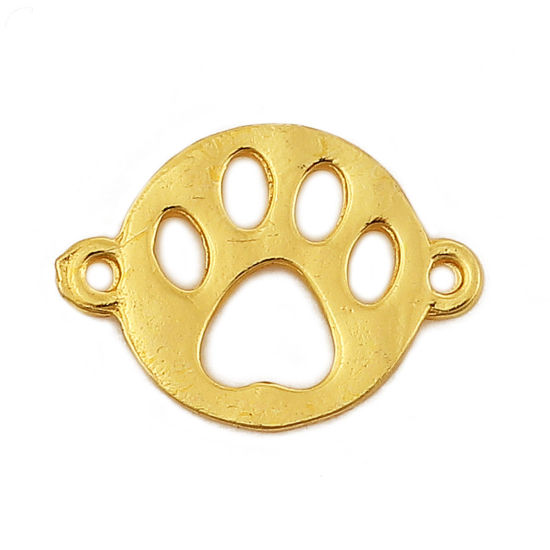 Charm Connector , Pew, Gold