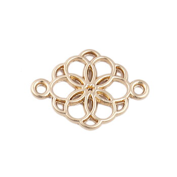 Charm Connector ,  Flower gold
