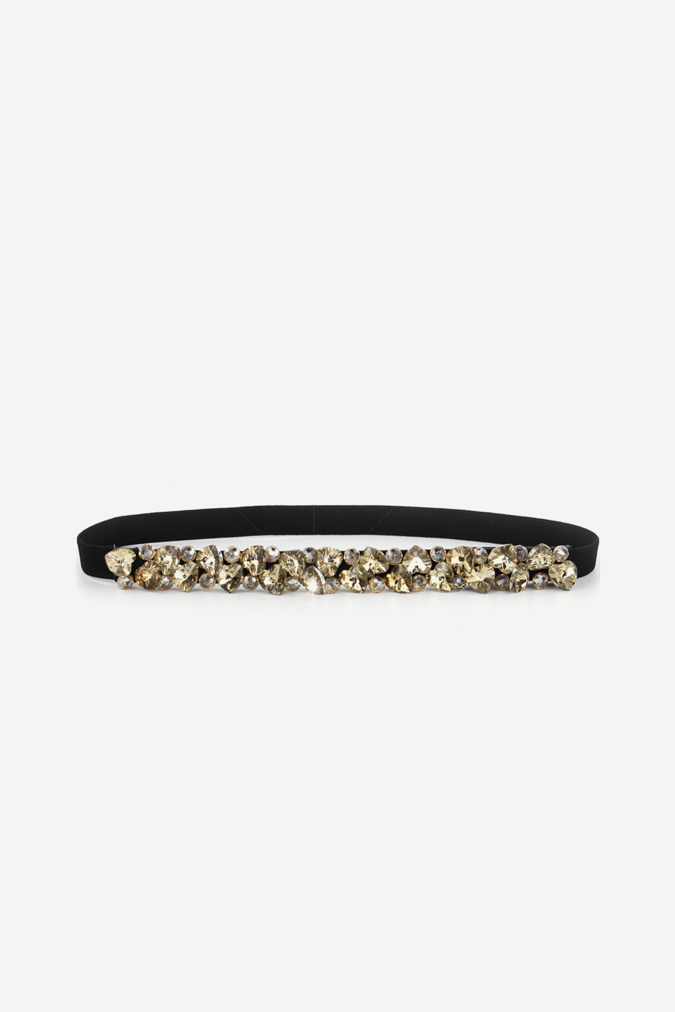 VACC Diamond Stretchy Belt Champagne