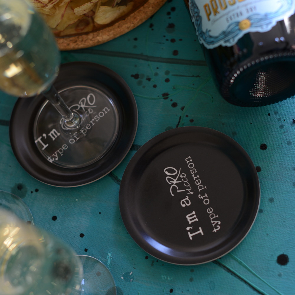 coaster/mini tray PROSECCO 11 cm - 3