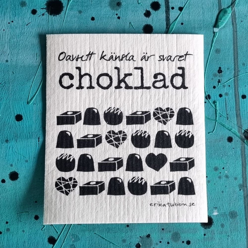 dishcloth CHOKLAD